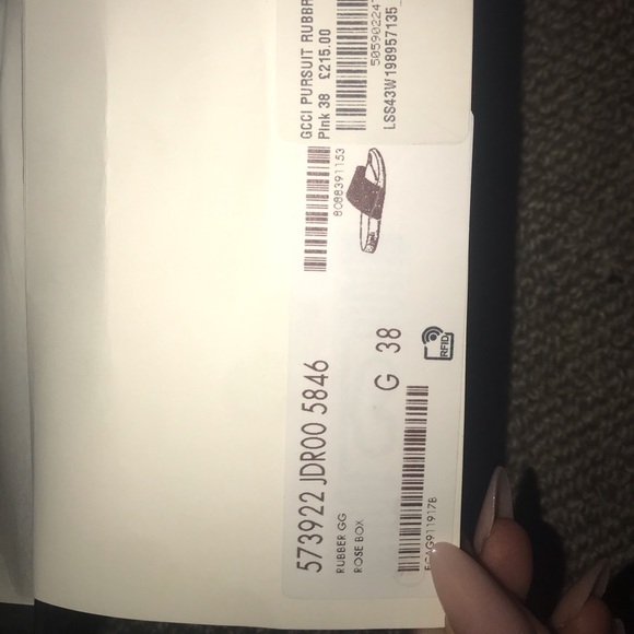 GUCCI SLIDES — womens 7 - Picture 4 of 4